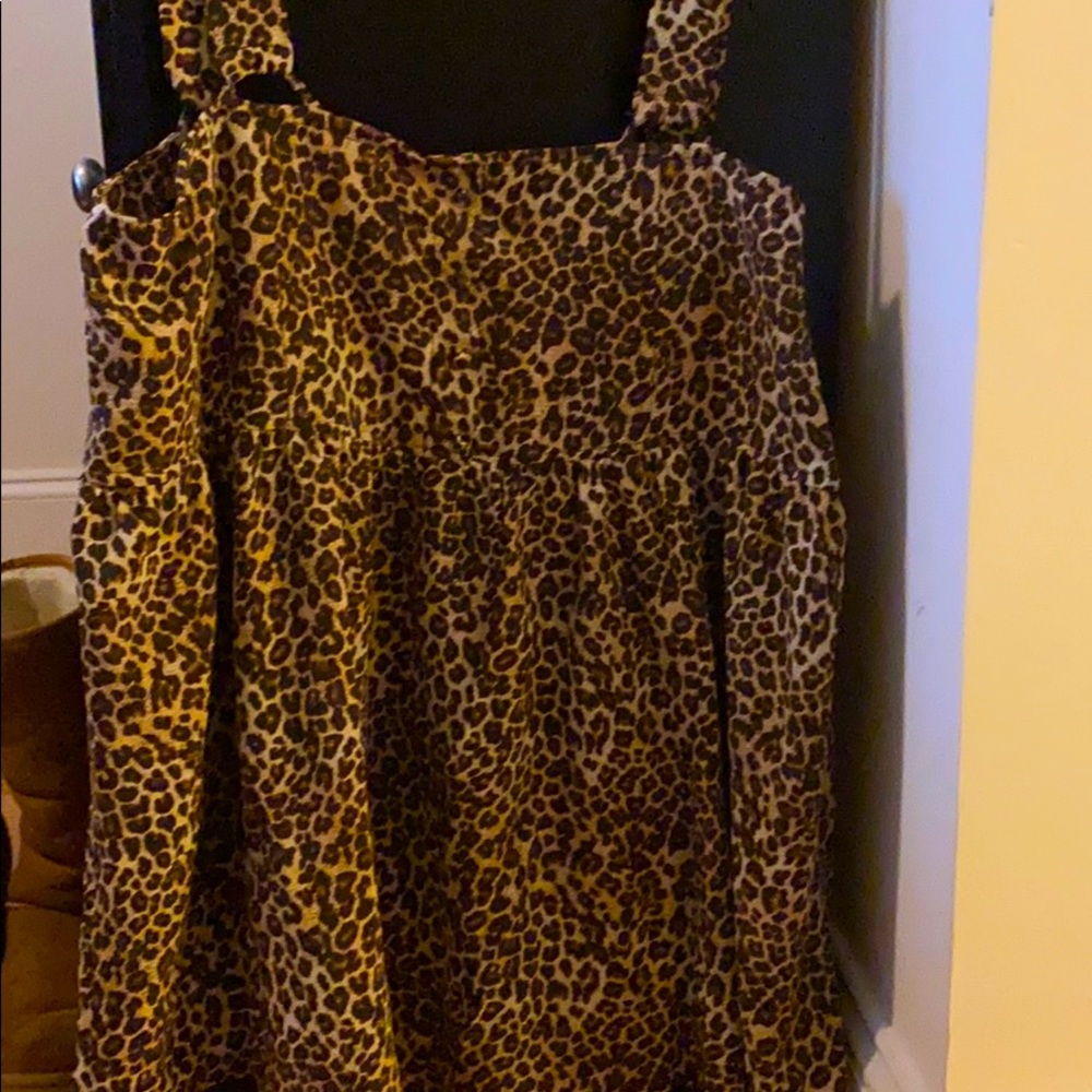 Target Leopard Print Adjustable Tank Top